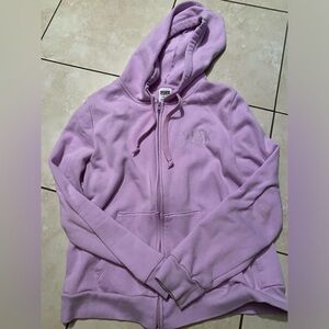 Victoria's Secret PINK Large Zip Up Bling Hoodie